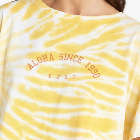 Roxy Γυναικεία κοντομάνικη μπλούζα Aloha Day - Oversized T-Shirt for Women